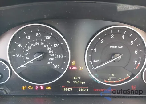 2015 BMW 320I xDrive z USA, uszkodzony, nr VIN WBA3C3C56FP663552